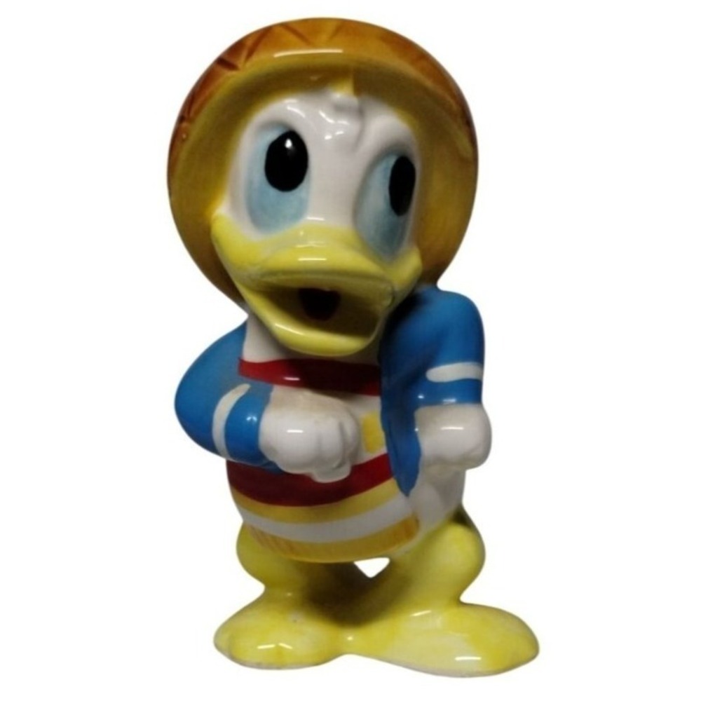 Walt Disney Productions Donald Duck Figurine Japan Vintage Collectible
